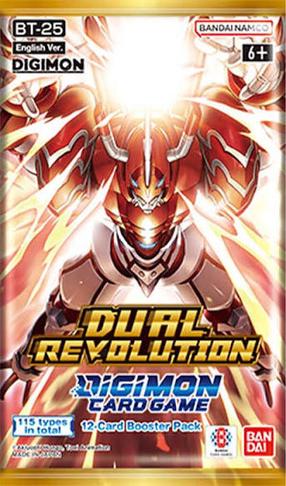 Kortų žaidimas Bandai Digimon Dual Revolution BT25
