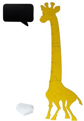 Auguma mērītājs Giraffe, dzeltena krās.