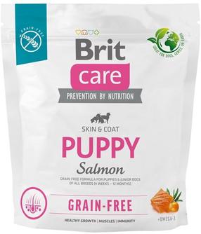 Sausas šunų maistas Brit Care Puppy Salmon, lašiša, 1 kg