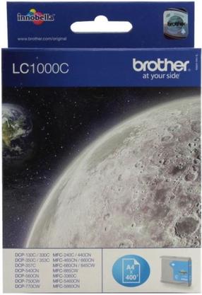 Rašalinio spausdintuvo kasetė Brother LC1000C, mėlyna sp.