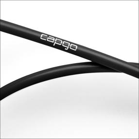 Dviračio priedas, perjungimo troso apvalkalas Capgo BL PTFE, plastikas, juoda sp.