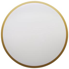 Светильник потолочный Besk Gold Slim, LED, 4000 °К, 1 x 36 Вт, золотой цв./белый цв. / белый цв.