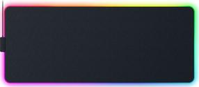 Peles paliktnis Razer Strider Chroma RGB, 37 cm x 90 cm, melna krās.