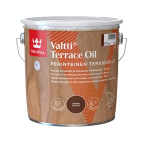 Puiduõli Tikkurila Valtti Terrace Oil, pruun v., 2.7 l