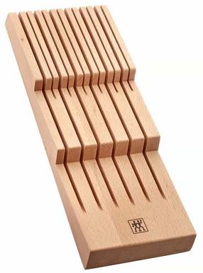 Stalčiaus organizavimo įdėklas Zwilling, 41 cm x 15.5 cm x 4.8 cm, mediena, ruda sp.
