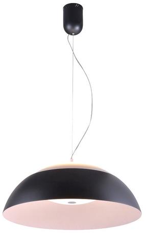 Valgusti rippuv CristalRecord Mirta, LED, 3000 °K, 1, must v. / must v., 65 x 65 cm