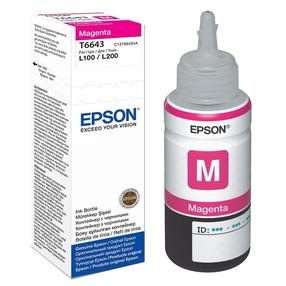 Rašalas Epson T6643, rožinė/violetinė, 70 ml