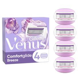 Gillette Venus ComfortGlide Breeze Skustuvo Keičiamos Galvutės, 4 vnt