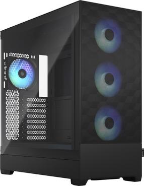 Корпус компьютера Fractal Design Pop XL Air TG Clear Tint, черный цв.