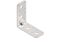 Tvirtinimo kampas Haushalt, 90 mm x 40 mm x 90 mm x 2.5 mm, sutvirtintas