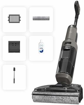 Plaunantis siurblys - šluota Tineco Floor One i6 Stretch Plus, 4000 mAh