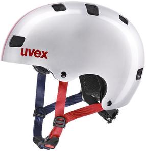 Rulluisutaja kiiver Uvex Race, 51-55 cm, sinine v./hõbe v./punane v.