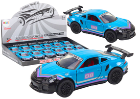  Žaislinis automobilis Lean Toys Model Worl Sports, mėlyna sp.