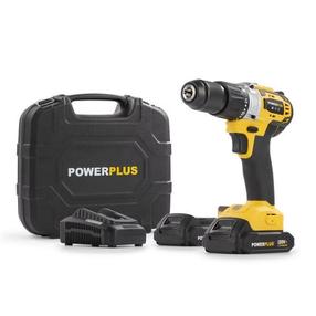 Bezvadu triecienurbjmašīna- skrūvgriezis ar bateriju Powerplus POWX00512, 20 V, 2 Ah