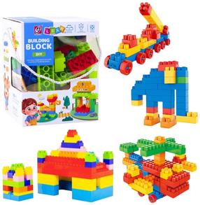 Набор игрушечных блоков Lean Toys DIY, 100 шт., многоцветный