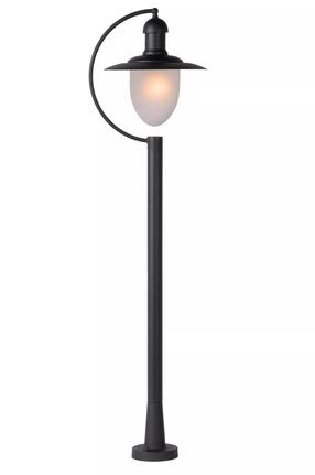 Pastatomas lauko šviestuvas Lucide Aruba 11873/01/30, 60W, E27, IP44, juoda sp., 28.5 cm x 110 cm