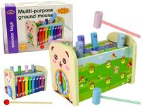 Lavinimo žaislas Lean Toys Ground Mouse, 14 cm, įvairių spalvų