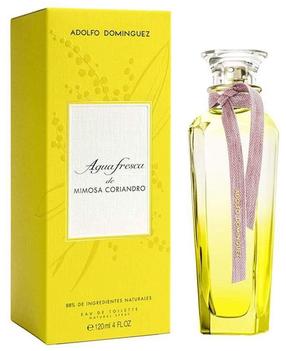 Tualetes ūdens Adolfo Dominguez Agua Fresca De Mimosa Coriandro, 120 ml