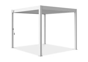 Pavėsinė Pergola Elegance, 309 x 256 cm, balta sp.