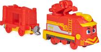 Žaislinis traukinys Spin Master Mighty Express Freight Nate 6061429, raudona sp./geltona sp.