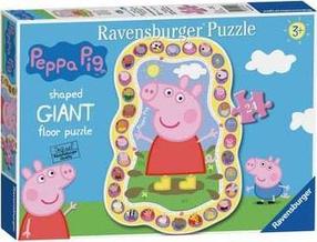 Пазл Ravensburger Peppa Pig, 37 см x 27 см, 24 шт., многоцветный