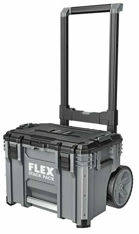 Tööriistakast ratastel FLEX Stack Pack, 56 cm x 48.8 cm x 67 cm, hall v.