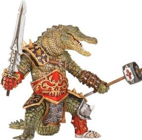 Žaislinė figūrėlė Papo Mutant Crocodile 427525, įvairių spalvų