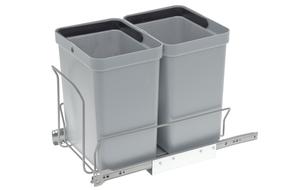 Prügi sorteerimise süsteem Mever 4020 Tupla, 2 x 10 l, hall v.