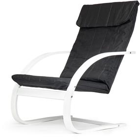 Krēsls ModernHome Finnish TXWQM-31, balta krās./melna krās., 67 cm x 76 cm x 96 cm