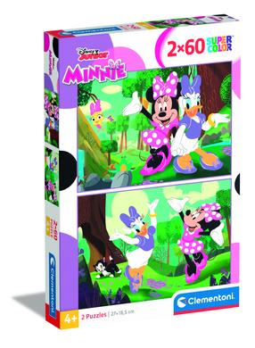 Пазл 2in1 Clementoni Minnie 24815, 27 см x 18.5 см, 120 шт.