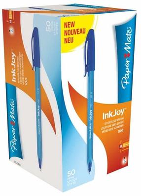 Pildspalvas Paper Mate InkJoy 100, zila krās.