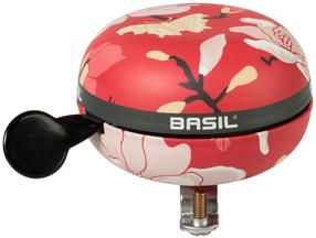 Звуковой сигнал Basil Magnolia, металл, красный цв.