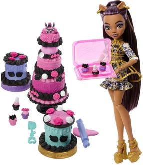  Prekė su pažeista pakuote. Lėlė su priedais Mattel Monster High Scary Sweet Birthday Claween Wolf JBG78, 29 cm, aukso sp.