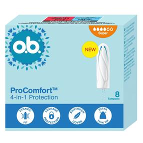 Гигиенические тампоны O.B. ProComfort, Super, 8 шт.