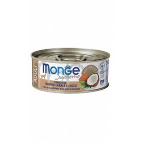 Mitrā kaķu barība Monge Supreme MN07856, rīsi/tunzivis, 0.080 kg