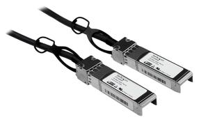 Tīkla kabelis StarTech SFPCMM5M SFP+, SFP+, 5 m, melns krās./nerūsējošā tērauda krās.
