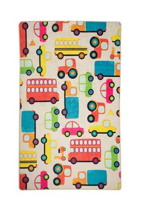 Kilimas vidaus Conceptum Hypnose Cars 876CHL1145, šviesiai ruda - ecru, 160 cm x 100 cm
