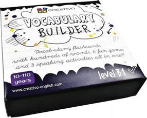 Kortų žaidimas Creativo Vocabulary Builder Level B1 403155, EN