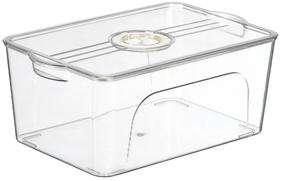 Šaldytuvo organizavimo dėžutė Kinvara 12511, 33.5 cm x 14 cm, skaidri sp.