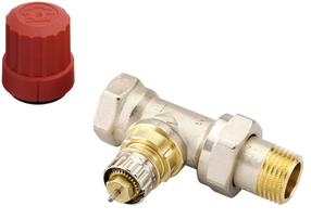 Ventiil Danfoss, sirge/termostaat-, küttesüsteemidele, 1/2 tolli - väliskeere, 1/2 tolli - sisekeere