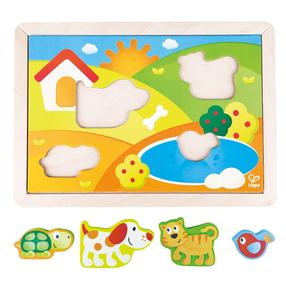 Puidust pusle Hape Sunny Valley E1601A, 17.8 cm x 29.4 cm, mitmevärviline