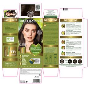Matu krāsa Naturtint Colour Gel, natural radiant dark brown krās., 3Wn, 170 ml