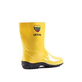 Guminiai batai Paliutis 200PL Myliu LT, geltona sp., 40, 2 vnt.
