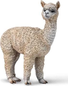 Rotaļlietu figūriņa Collecta Alpaca 490675, 6 cm, balta krās.