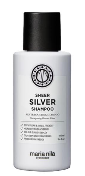 Tonējošie šampūni Maria Nila Sheer Silver, 100 ml
