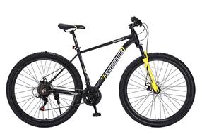 Dviratis kalnų Viper Crossride, 29 ", juoda sp./geltona sp.
