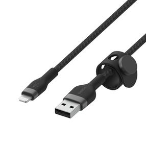 Kabelis Belkin BoostCharge AKBLKKU00000026 USB Type A Male, Lightning 8 pin male, 3 m, juoda sp.