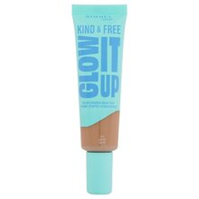 Makiažo pagrindas Rimmel London Kind & Free Glow It Up Moisturising Skin Tint, fair porcelain sp., 001, 30 ml