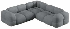 Kampinė sofa Cosmopolitan Design Loretto Sorella 89, pilka sp., 250 x 250 cm x 68 cm