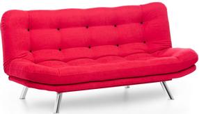 Sofa-lova Hanah Home Misa 859FTN1308, raudona sp., 100 x 200 cm x 104 cm